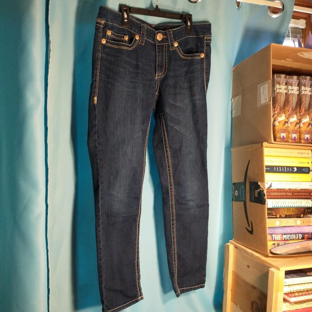 Seven7 Women's Blue Jeans Size 10